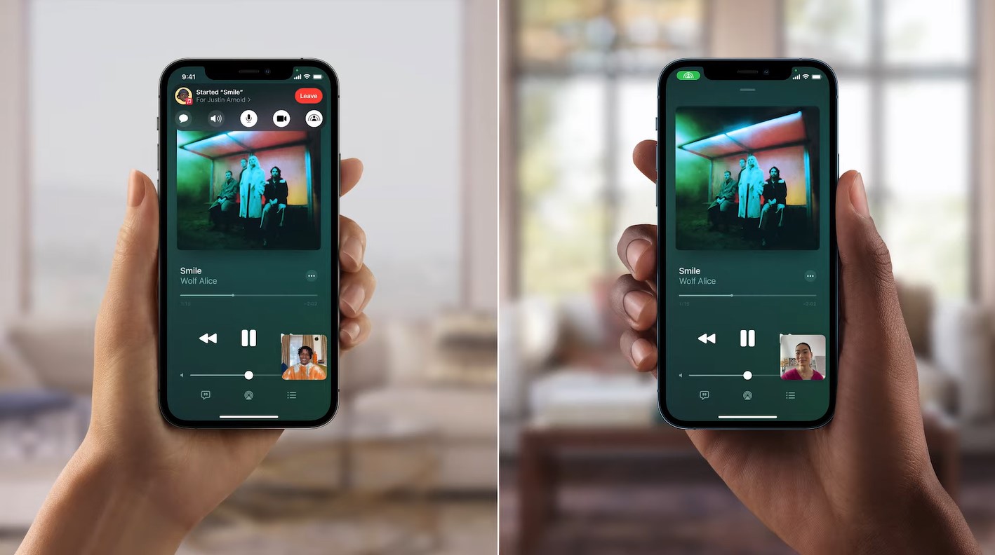 ios 15 features facetime shareplay