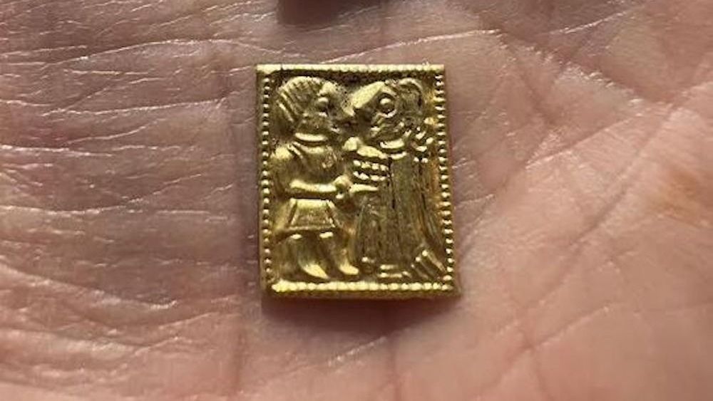 1,400-year-old gold figures depicting Norse gods unearthed at former ...