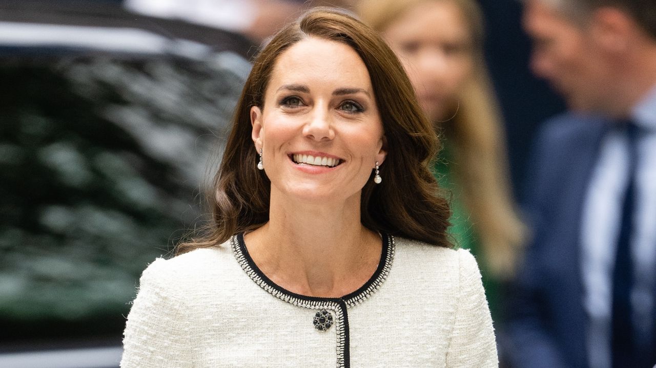 Catherine, Princess of Wales during the reopening of the National Portrait Gallery