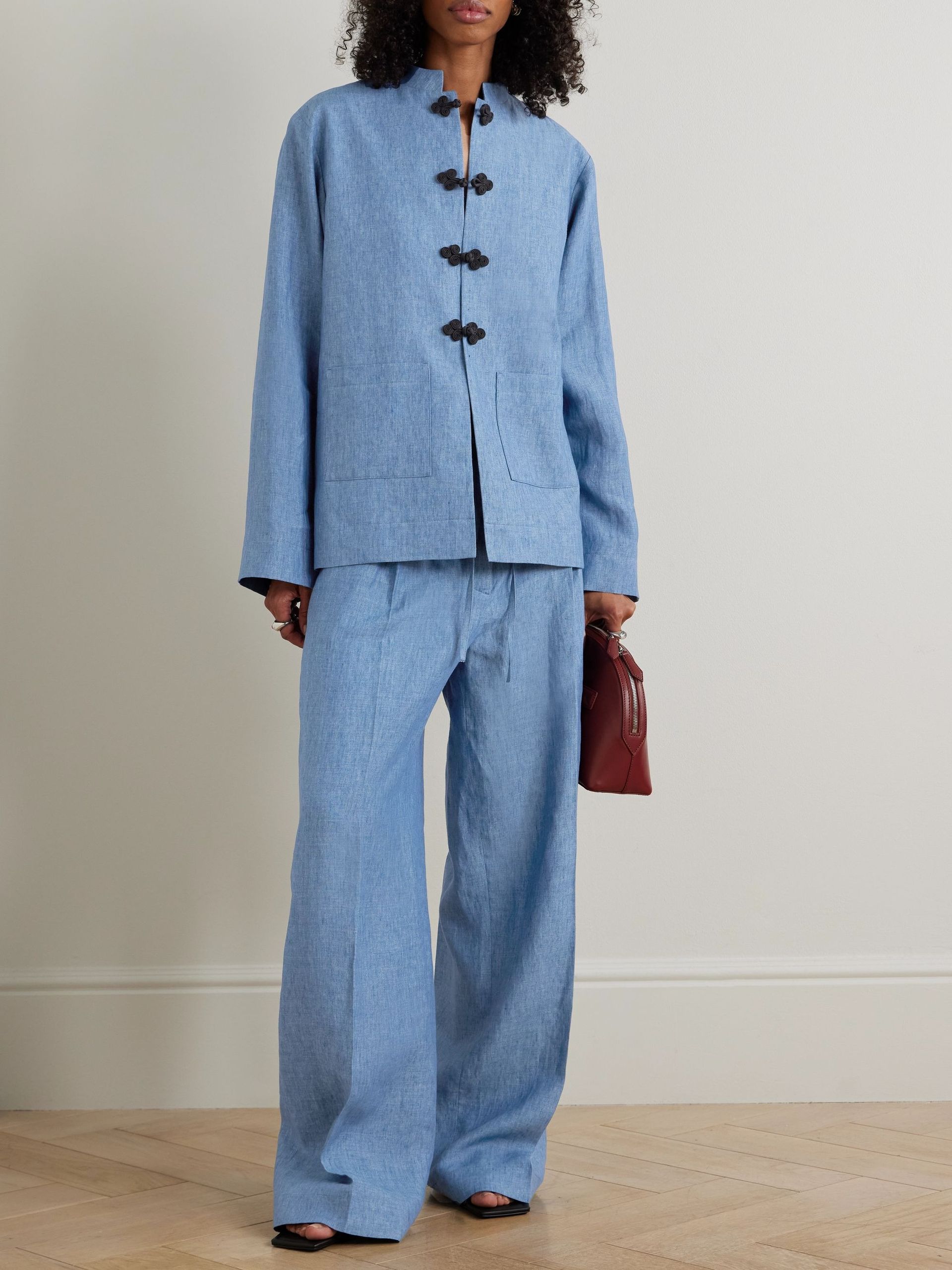Rohe, Mandarin linen jacket