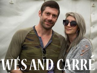 "I love festivals, but with less travelling. We’ve hardly had any sleep!"