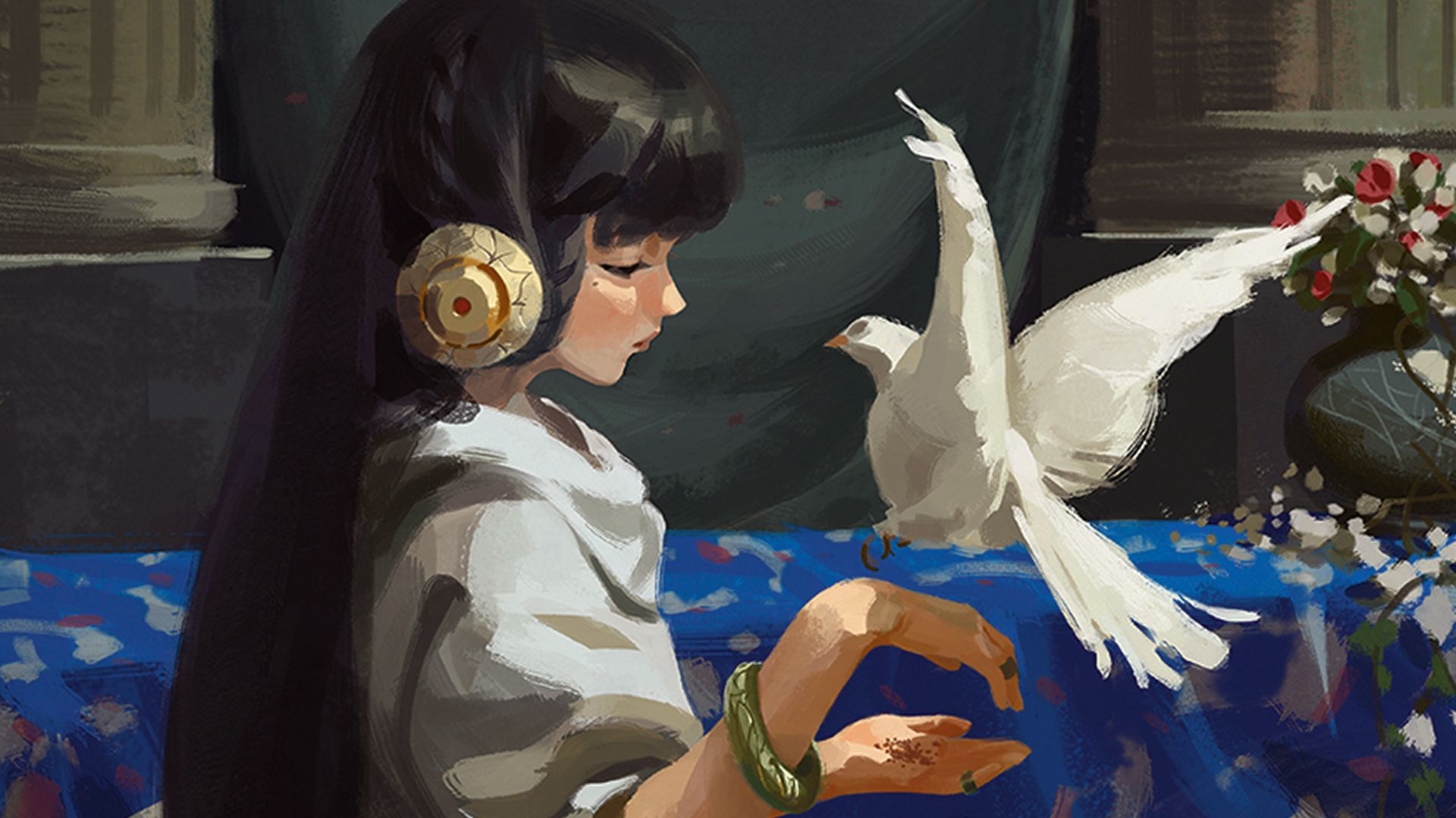 This digital artist takes inspiration from Old Masters and orientalist paintings