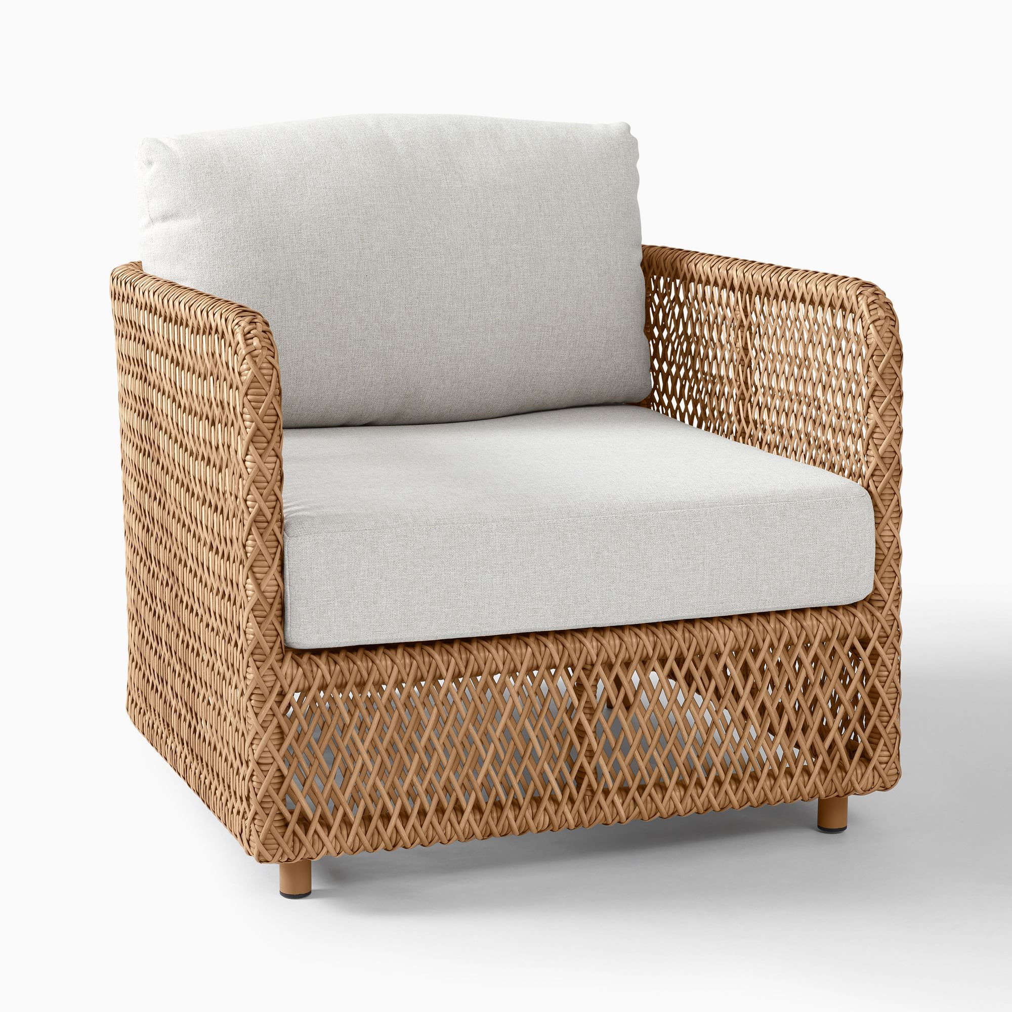 Coastal Outdoor Petite Lounge Chair