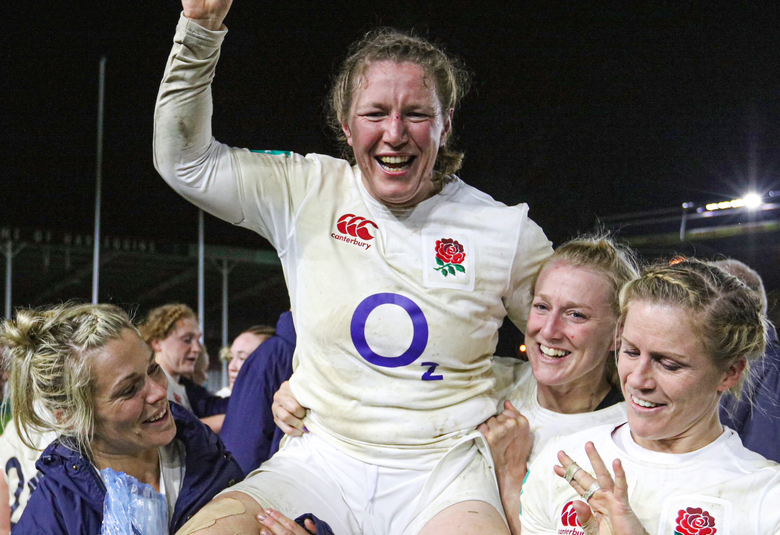 England rugby player Rocky Clark