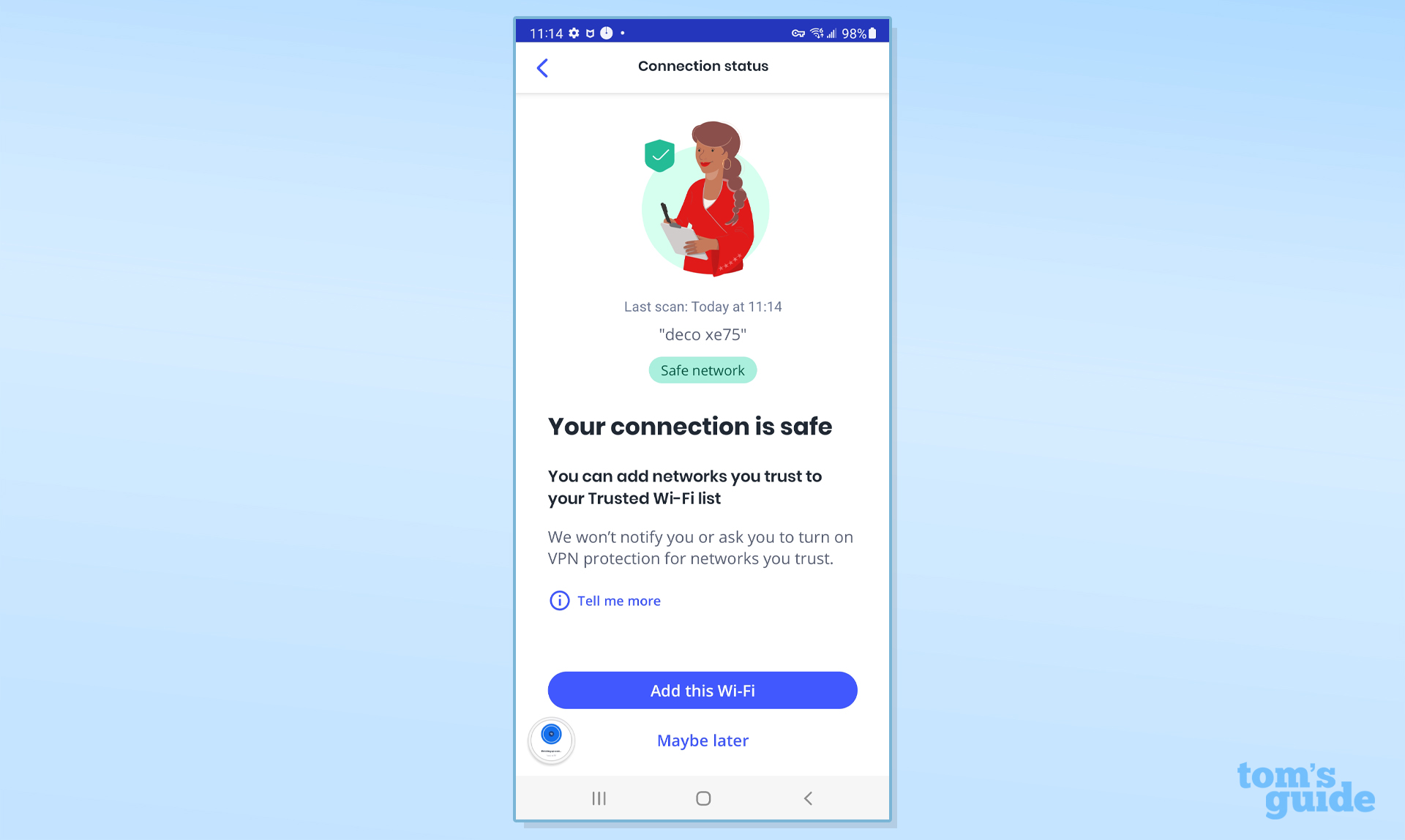 McAfee Mobile Security app screengrab
