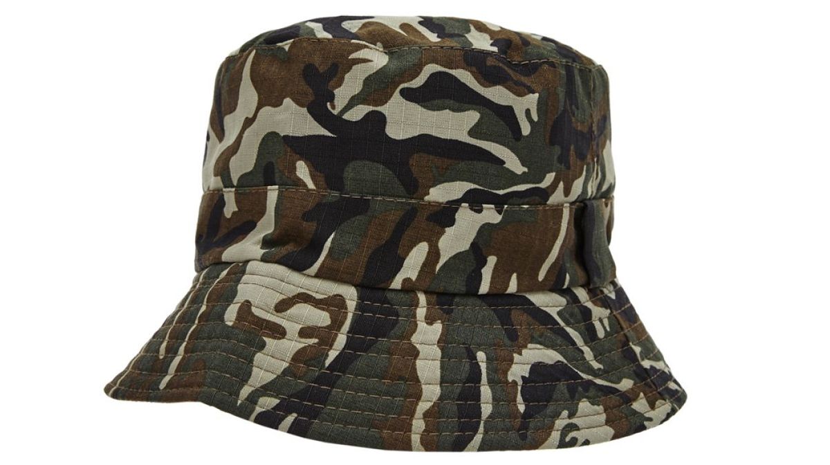 Camouflage bucket hat