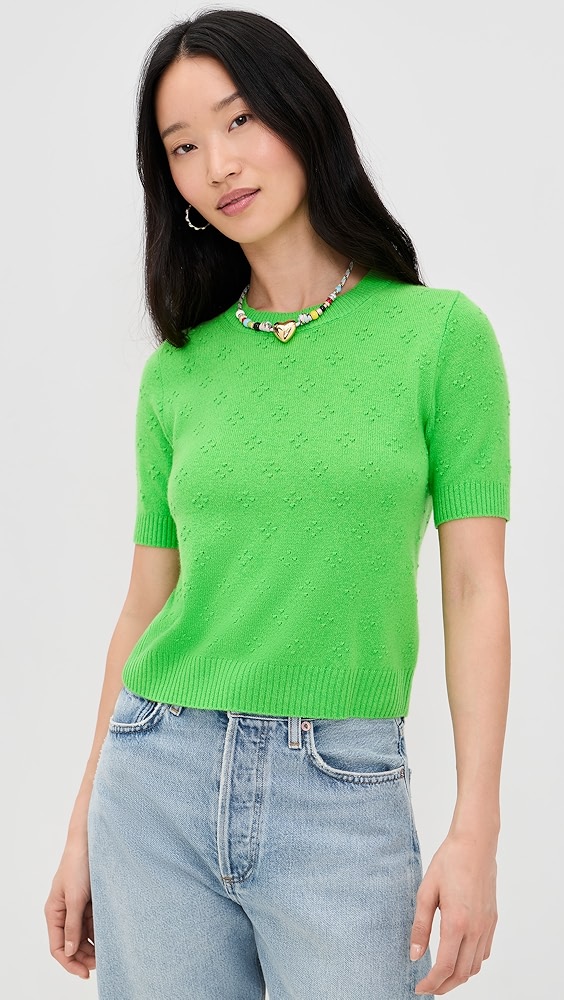 Guest in Residence Compass Cashmere Sweater Tee