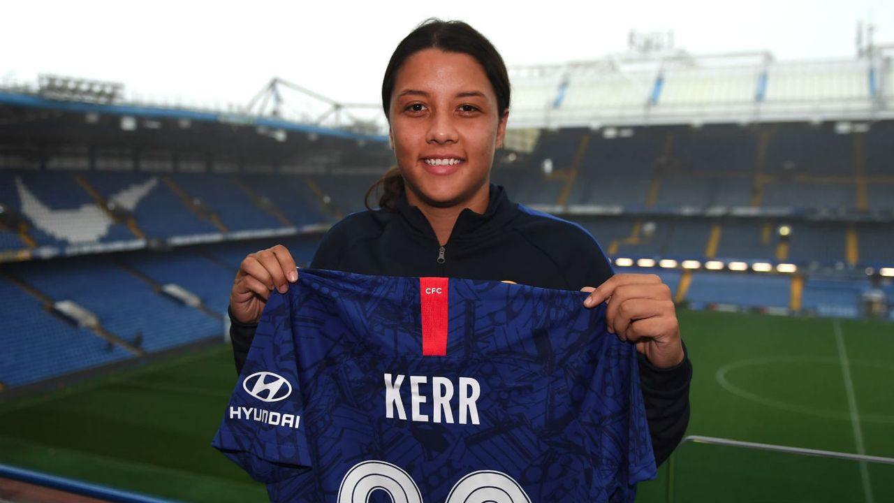 Australia captain Sam Kerr has signed for FA Women’s Super League side Chelsea 