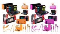Orzly Nintendo Switch Accessories bundle (case, screen protector, headphones, and more) | £35 £19.19 at Amazon (orange set) / £35£20.99 at Amazon (purple set)