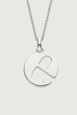 Monica Vinader initial necklace