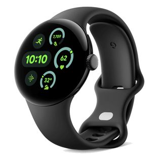 The Google Pixel Watch 3 in black