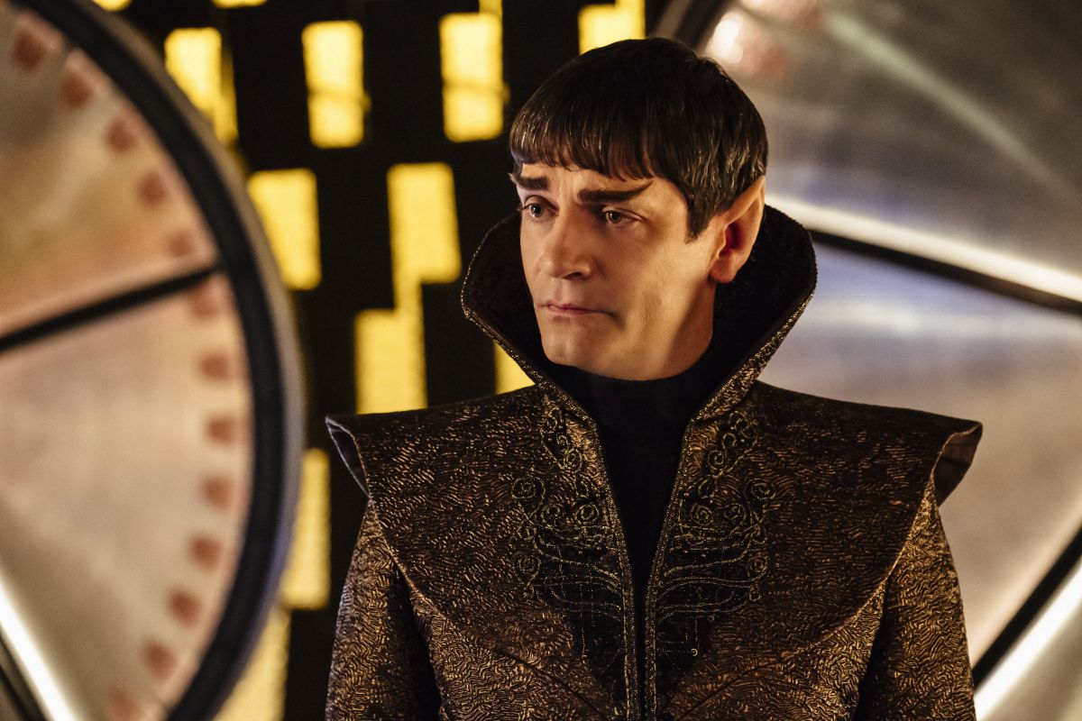 James Frain as Sarek in Star Trek: Discovery.