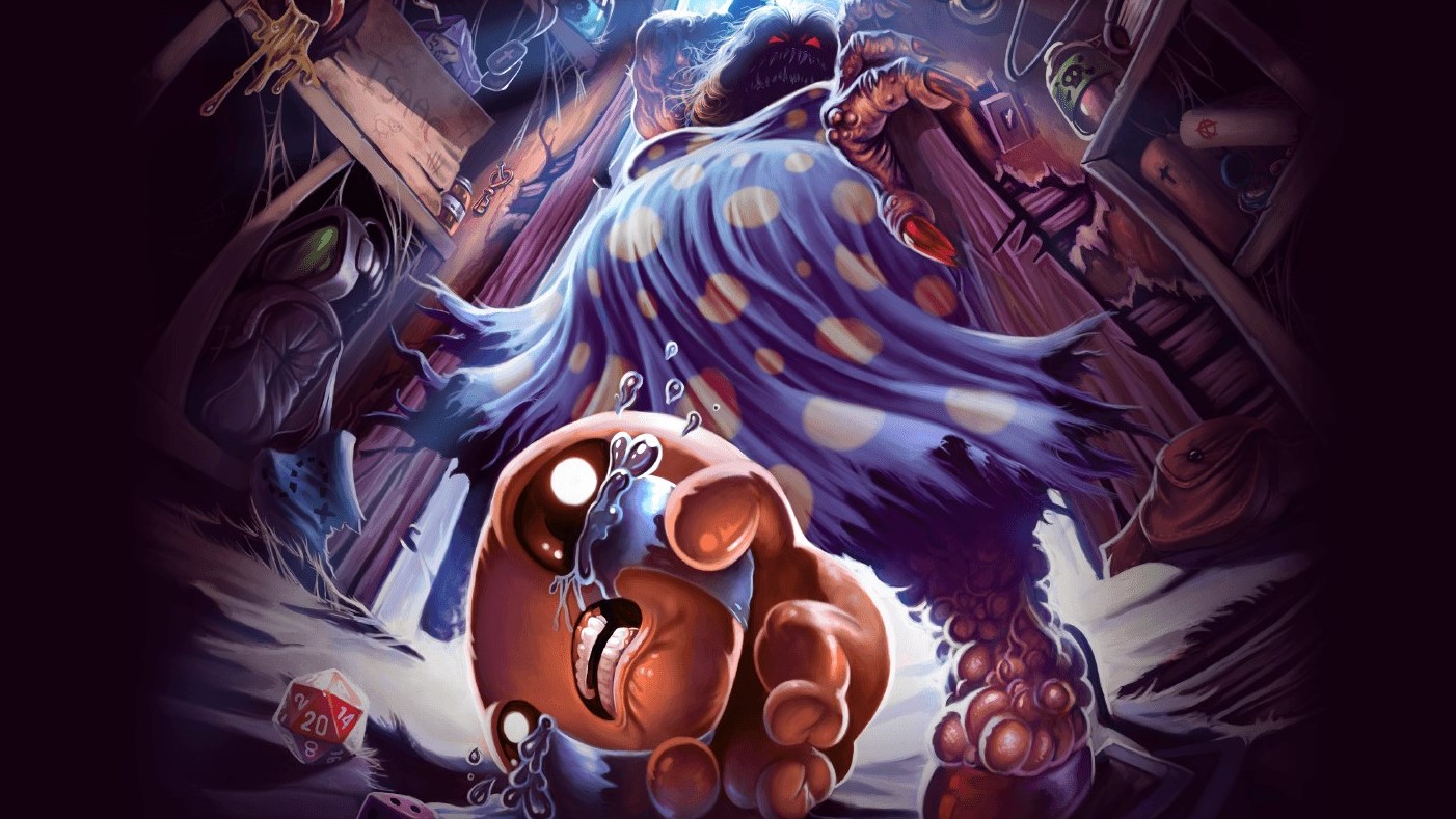 The Binding of Isaac Afterbirth Launch Edition Cover Art