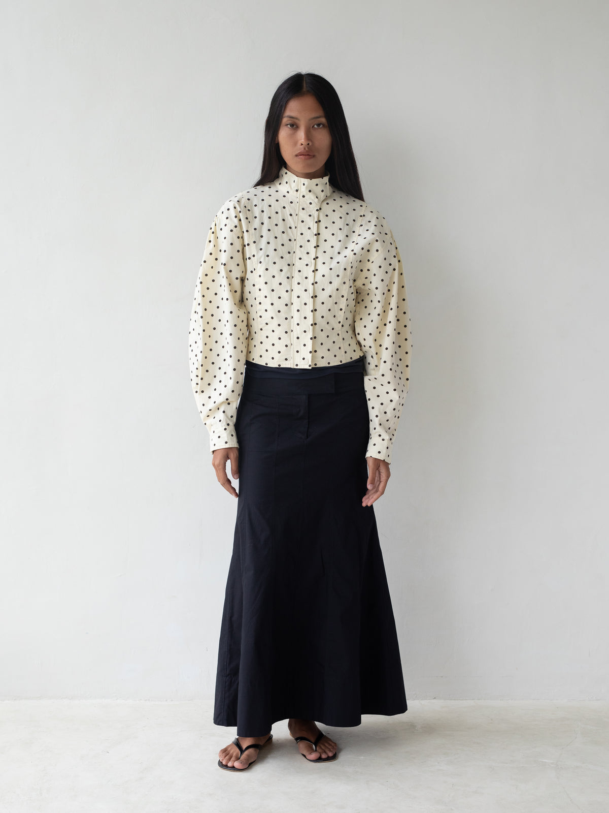 Globo Jacket &amp;ndash;&amp;nbsp;white Polka