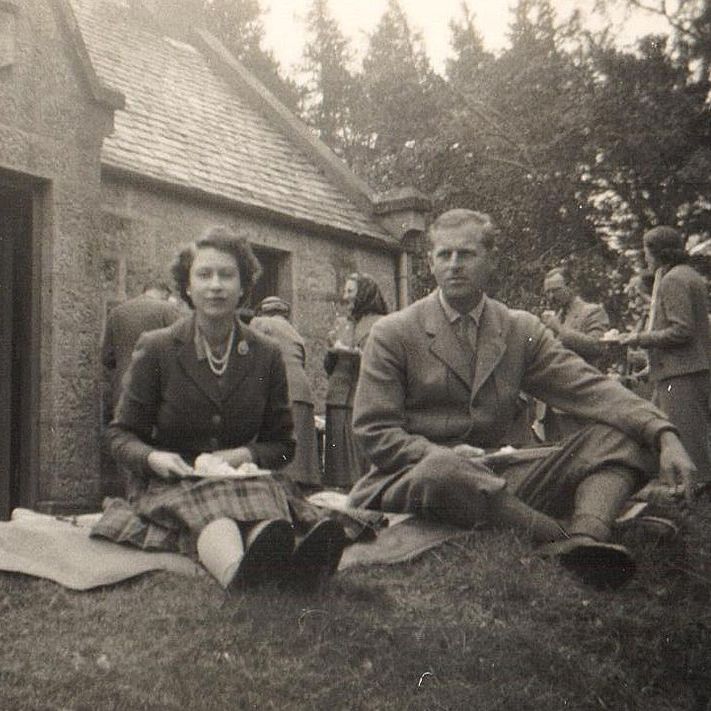 Queen Elizabeth II and The Duke of Edinburgh