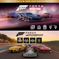 Forza Motorsport (2023) and Forza Horizon 5 Premium Add-Ons Bundle — Buy at Microsoft Store (Xbox &amp; PC)
