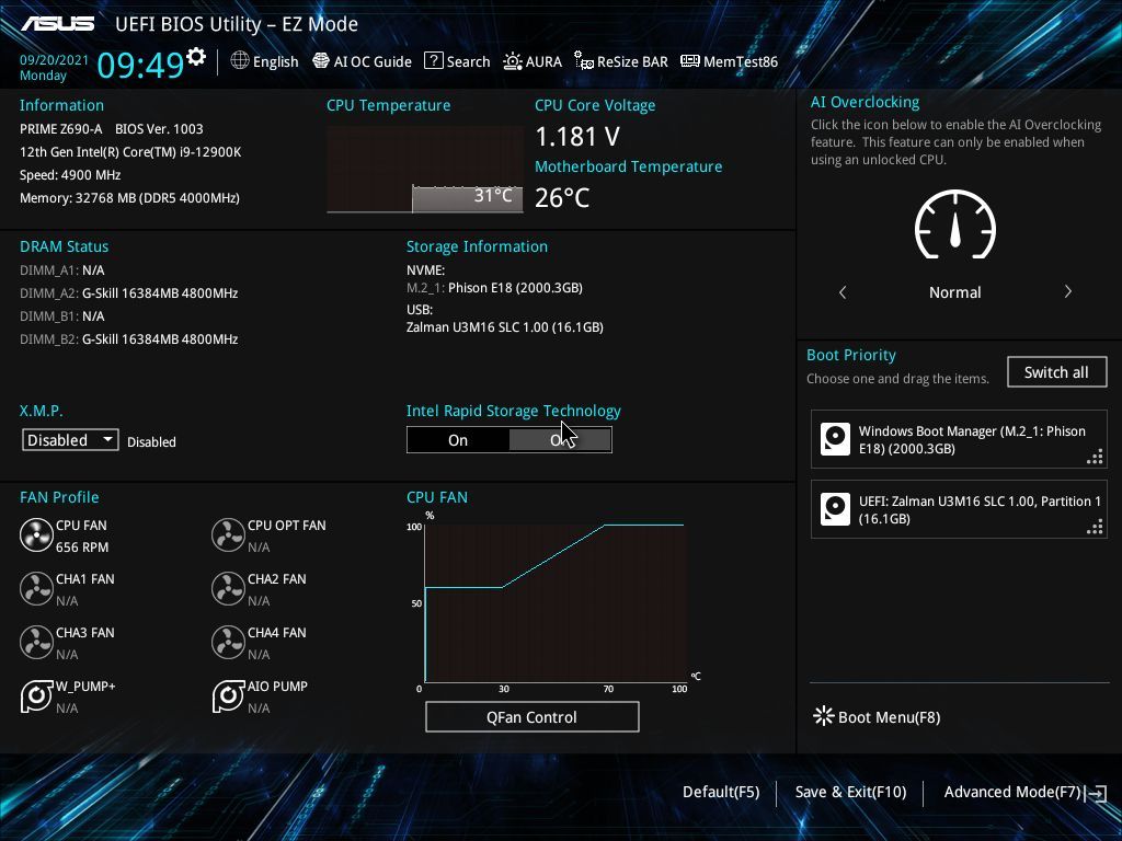 Asus Prime Z690-A