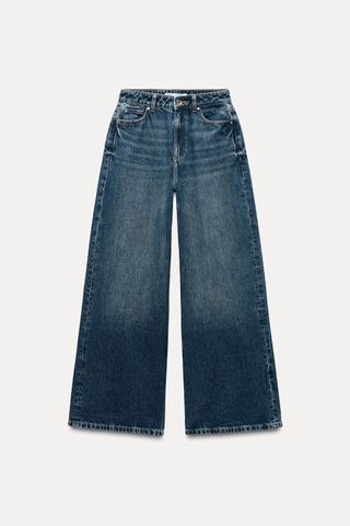 High Rise Z1975 Full Length Wide Leg Jeans