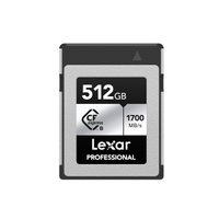 Lexar Professional Silver 512GB Type B CFexpress card