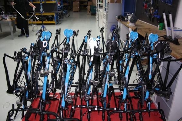 Ready for action: The Classics bikes
