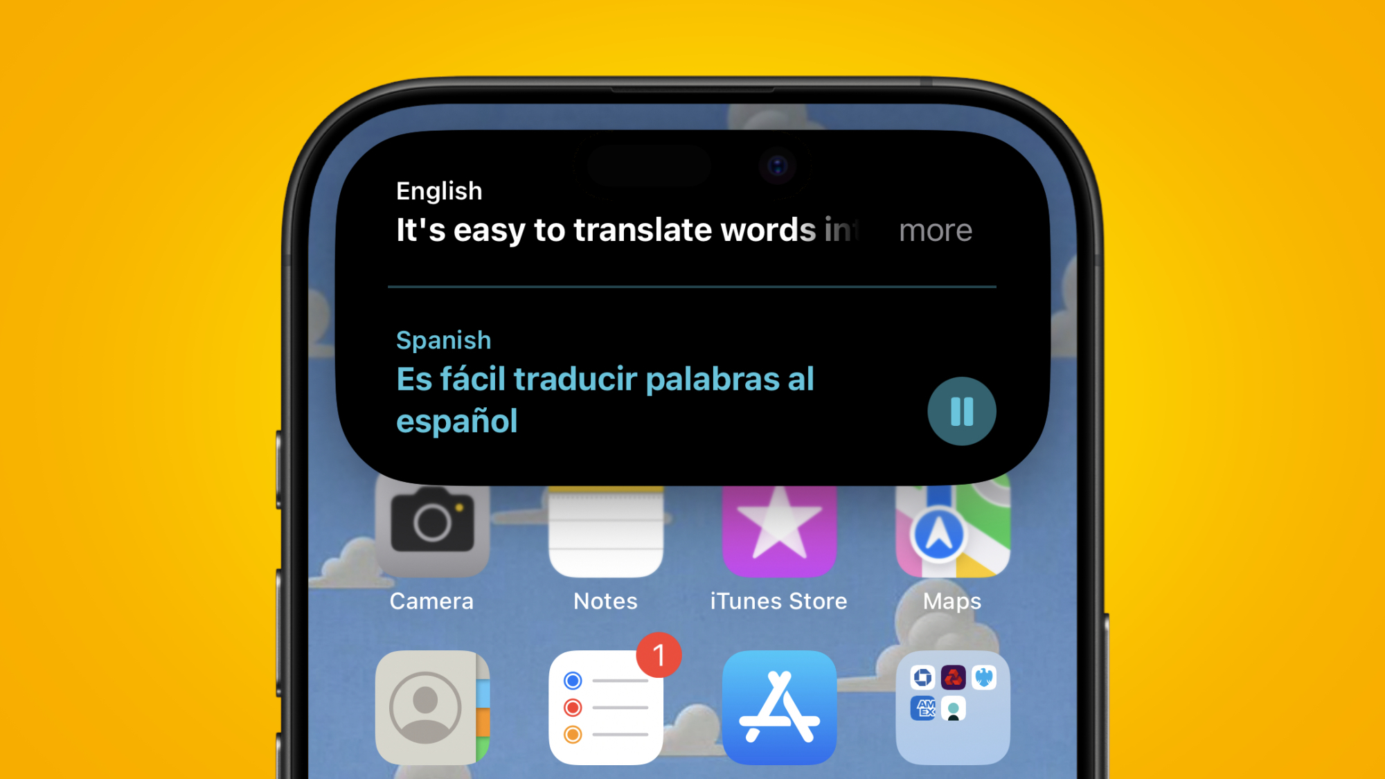 Translate via the Action button on the iPhone 16 Pro