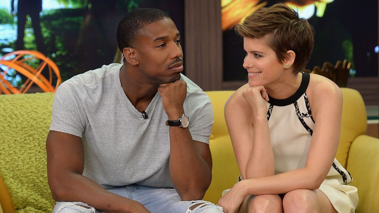 Kate Mara and Michael B. Jordan