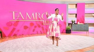 Tamron Hall hosts and executive produces her eponymous daytime talk show.