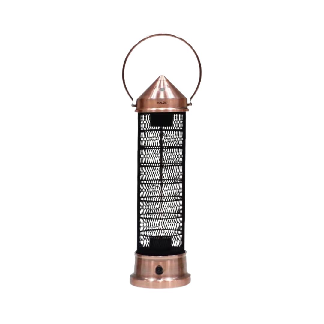 KETTLER, Kettler Kalos Copper Lantern Electric Patio Heater, Medium