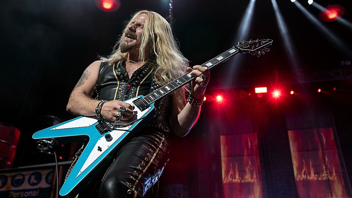 Judas Priest guitarist Richie Faulkner