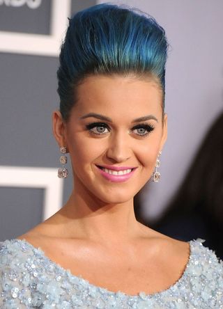 Katy Perry attends the Grammy Awards in 2012