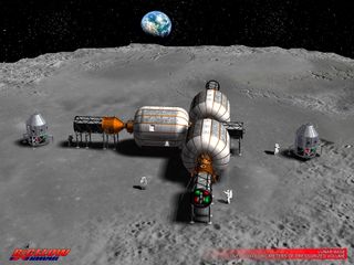 Bigelow Moon Base Illustration