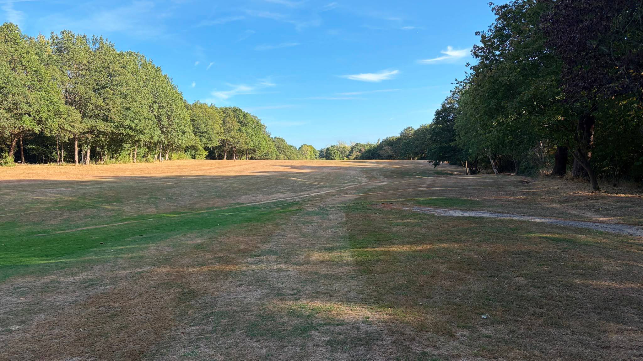 A very dry course in the UK