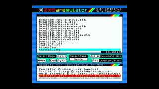 ZX Spectrum Raspberry Pi