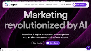 Website screenshot for Jasper