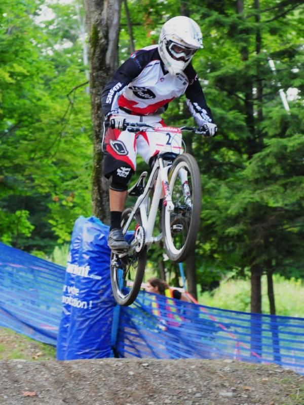 Quentin Derbier winning the small final.