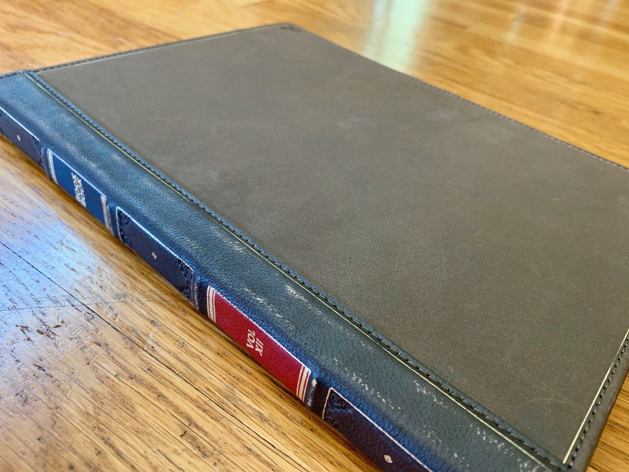 BookBook Vol 2 for iPad Pro closed and laying flat