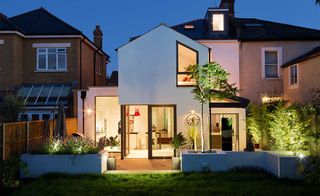 Extension added to a Victorian terraced house