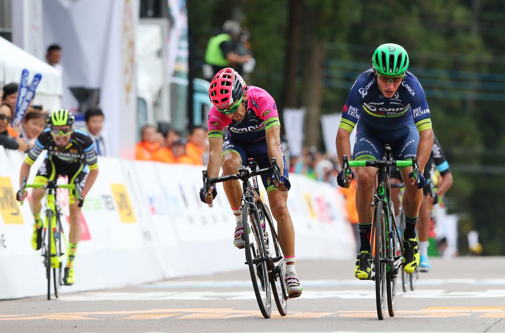Rob Power rides to third place at the Japan Cup