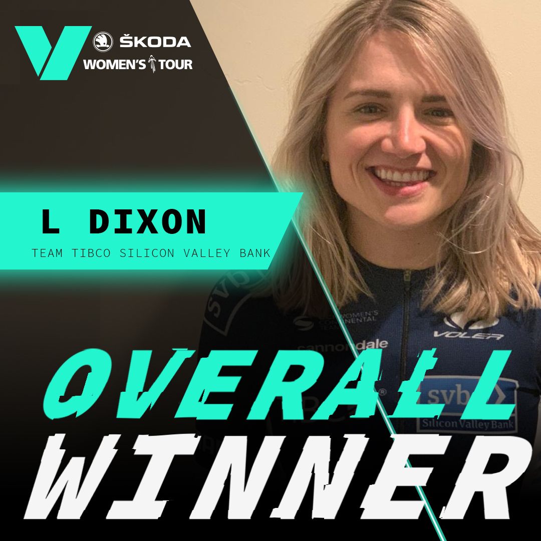  Leah Dixon (TIBCO-SVB) wins SKODA V-SERIES Women&#039;s Tour 2020