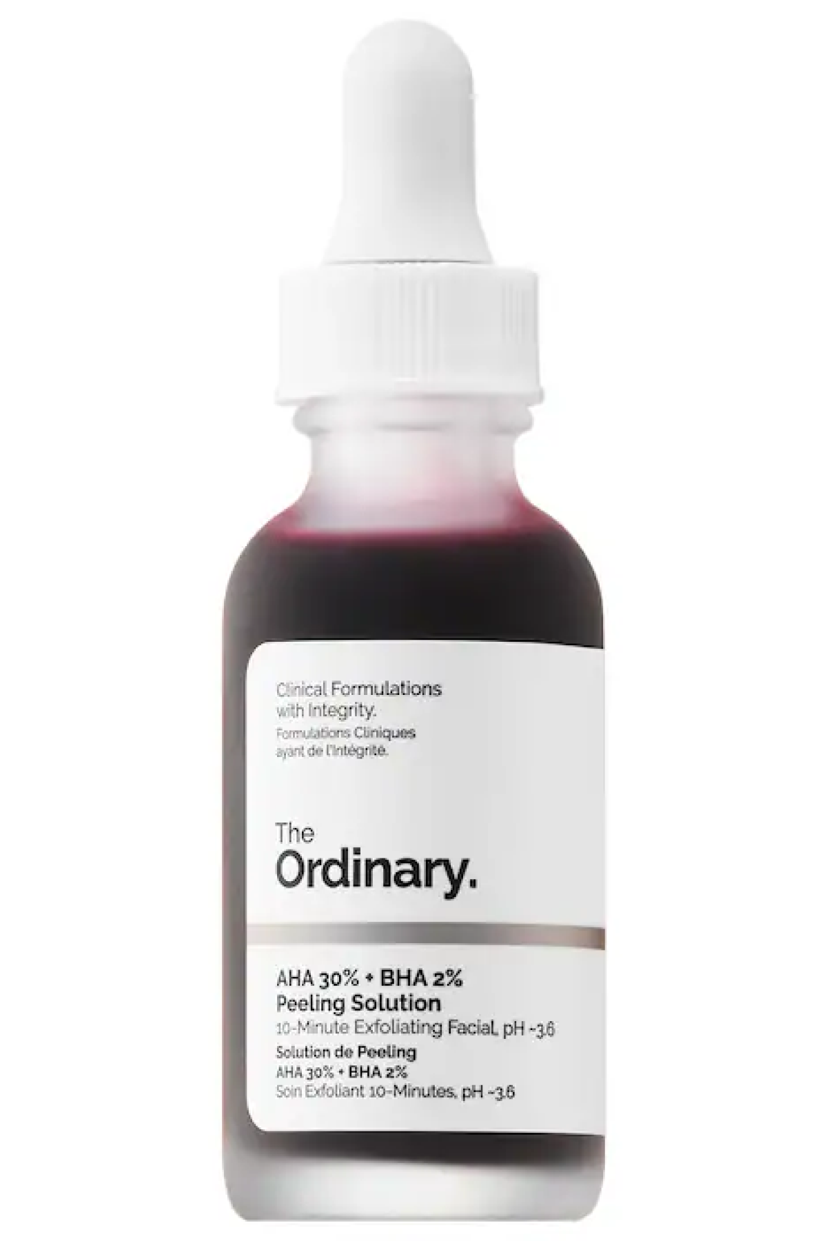 The Ordinary AHA 30% + BHA 2% Exfoliating Peeling Solution