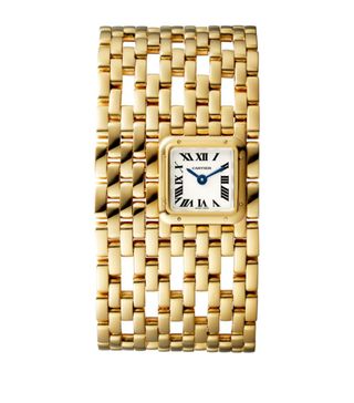 Yellow Gold Panthère de Cartier Cuff Watch 31mm