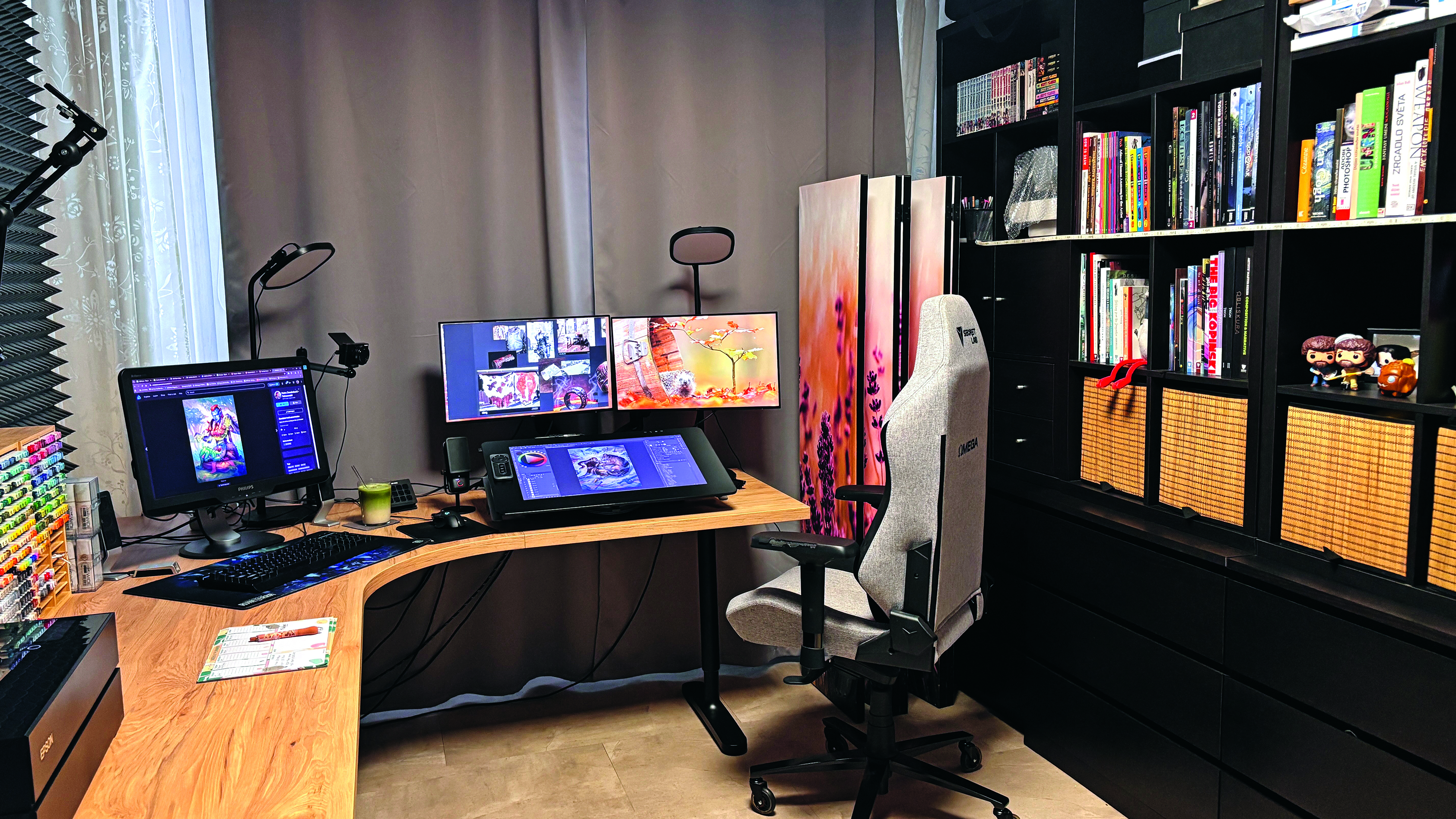 The art studio of Petra &amp;lsquo;Tofusenshi&amp;rsquo; Zem&amp;aacute;nkov&amp;aacute;