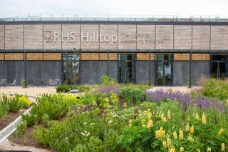 Royal Horticultural Society's new building and green gardens