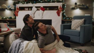 Jonathan Bennett and George Krissa in The Holiday Sitter