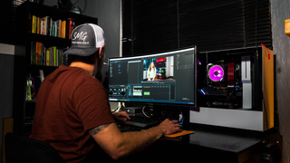 Video editor using video editing software