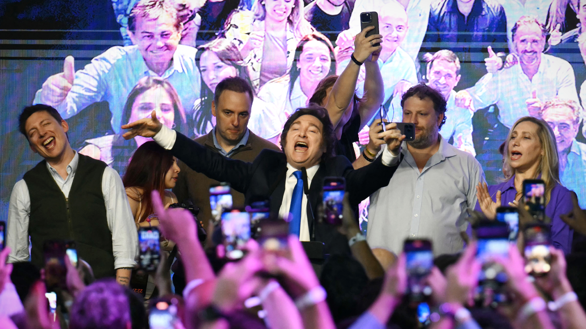 Argentine President Javier Milei