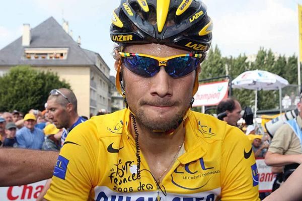 A sweaty Boonen post-stage