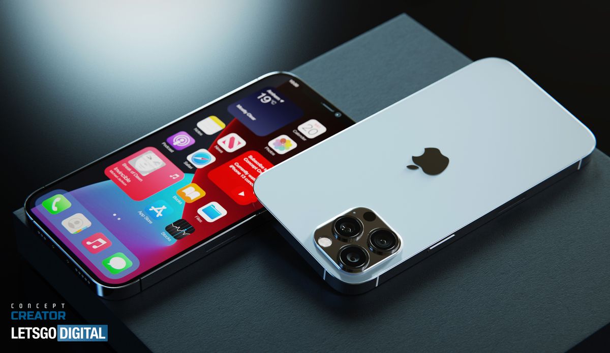 The iPhone 13 concept video causes Touch ID on the display – without any ports