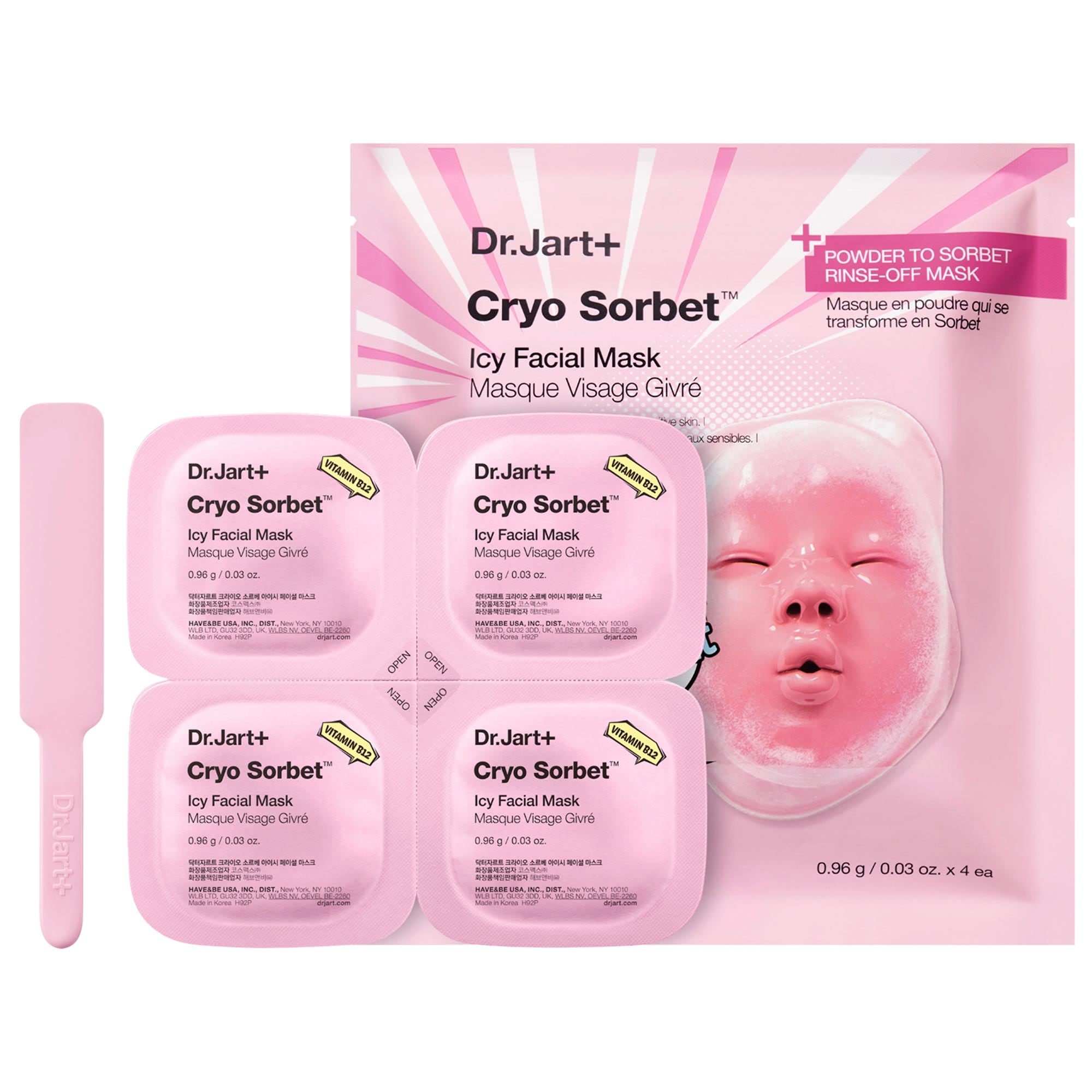 Cryo Sorbet Icy Facial Mask to Visibly Depuff