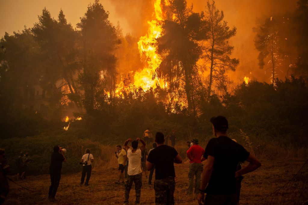 Greece wildfires